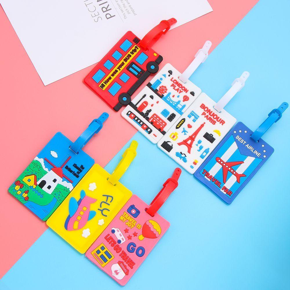 ID Ropes Aeroplane Baggage Labels Suitcase Labels Luggage Tags Bag Tag