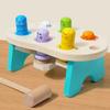 Holz-Wackelpudding-Spielzeug für Kinder Whack-a-Mole-Spiel Frühpädagogisches interaktives Spielzeug für Jungen und Mädchen im Alter von 4-6 Jahren