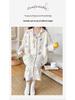 Pure Cotton Gauze Maternity Dress - Summer Nursing Nightgown for Hospital & Home, Plus Size, Women's Spring/Autumn Pregnancy Pajamas.
