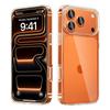 Shockproof Case for iPhone 17 Air Case Hybird Acrylic Clear Case for iPhone 17 Pro Max Soft Silicone edge Back Cover Fundas Capa