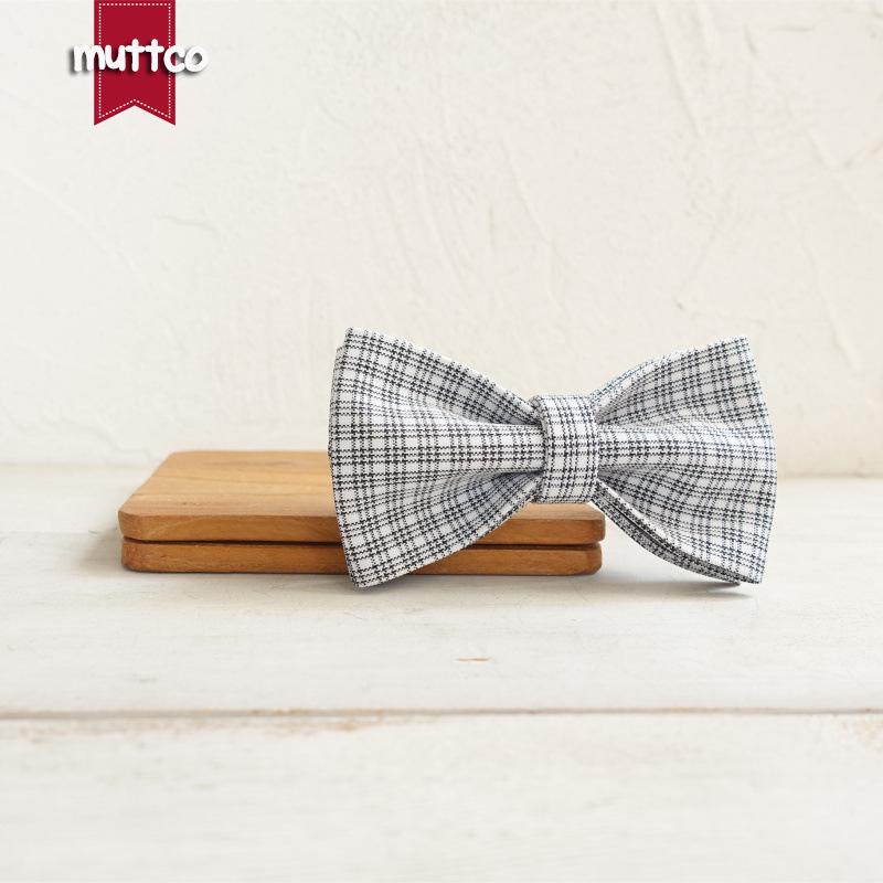 MUTTCO Creative Dog Bow Tie Ornament Collar UBT-102 L