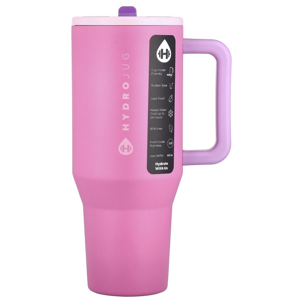 Daily Tumbler, Pink Sugar, 40Oz