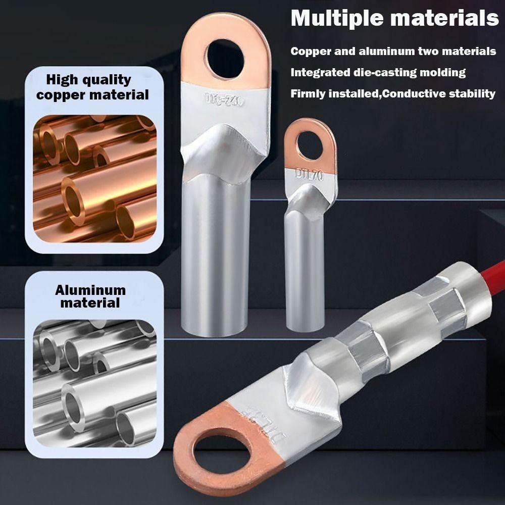 Copper Aluminum Copper Aluminum Terminal DTL Terminal  Block New Terminal Lug  Cable