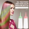 120ml Hair Oil Applicator Bottle Salon Shampoo Applicator Hair Cleaning Bottle Plastic Squeeze Bottle