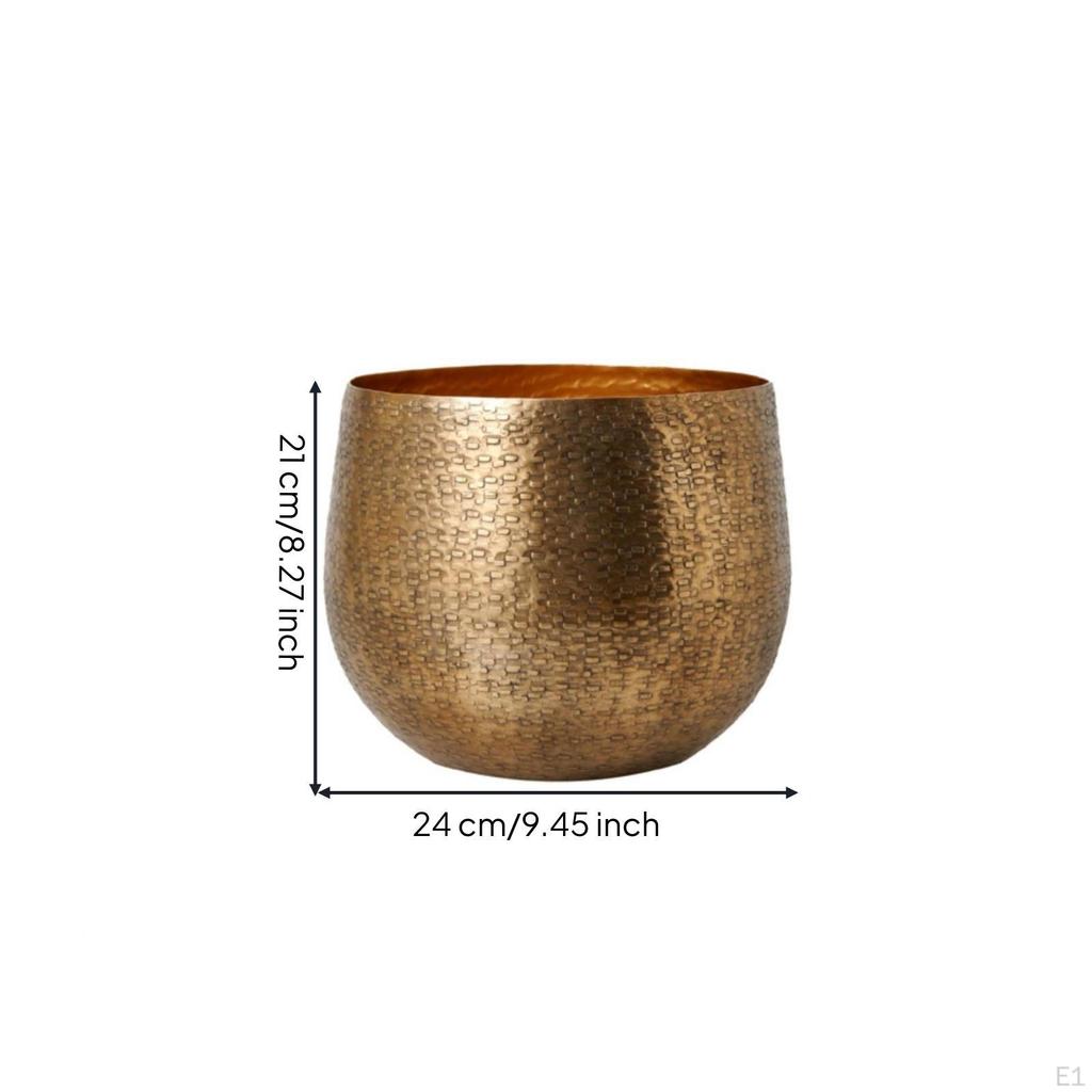 Vase Planter Round Decorative Modern for Living Room