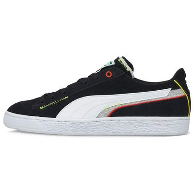 Suede Displaced - Black Harbor Mist Unisex Sneakers White 382875-05