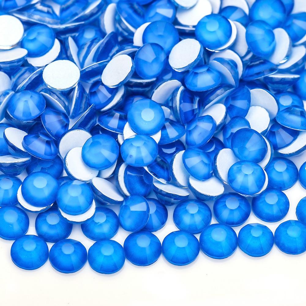 Diamante Fluorescente Morbido Vetro Aurora Strass al Vetro Neon, Gioielli Luminosi per Nail Art Accessori per Unghie Cellulari