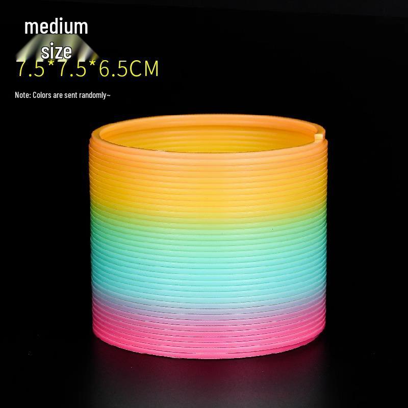 

Большой волшебный радужный круг: Эластичная игрушка для детей и взрослых, идеально подходит для развивающей игры и профессиональных выступлений.