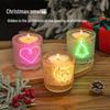 LED Light-Sensitive Christmas Aromatherapy Candle Souvenir