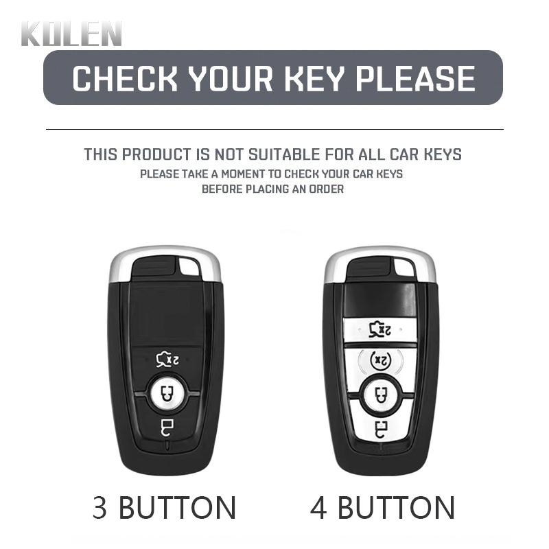 TPU Car Remote Key Case Cover Shell Fob For Ford Mondeo Fusion Mustang Explorer Focus F150 F250 F350 Escape Lincoln Accessories