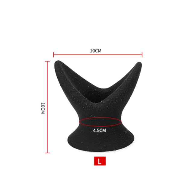 Opening Hollow Anal Dilator Anal Expanding Vagina Speculum Butt Plug Tunnels Silicone Plug Erotic Sex Toy for Women Men Gay Bdsm