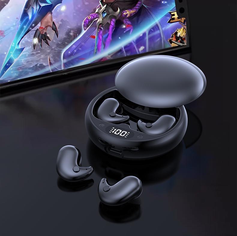 Unisex True Wireless Bone Conduction Headphones: Long-Wearing, Breathable, Painless Fit with Extended Battery Life