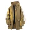 Mens Mid-Length Winter Down Jacket 90% White Duck Thick Warm Casual Coat