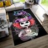 Jack Skellington Area Rug Suitable for Kitchen Dormitory Game Room Foyer Antislip Carpet Decorate Offices Best for Christmas