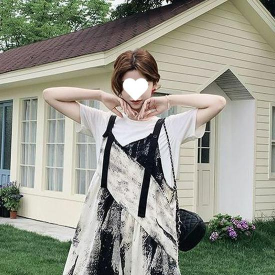 

Korean Age-Reducing Women s Summer Overalls: Short Sleeve Jumpsuit with Wide Leg Pants - Two-Piece Set 2026. S Recommended for under 98 lbs