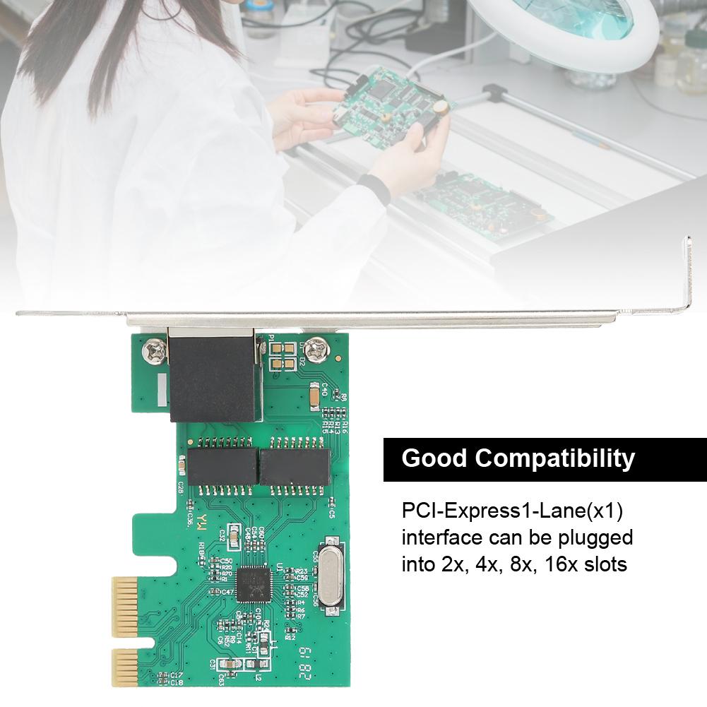RTL 8111F 10 100 1000Mbps PCI E Gigabit Ethernet LAN Network Card PCI Express Card