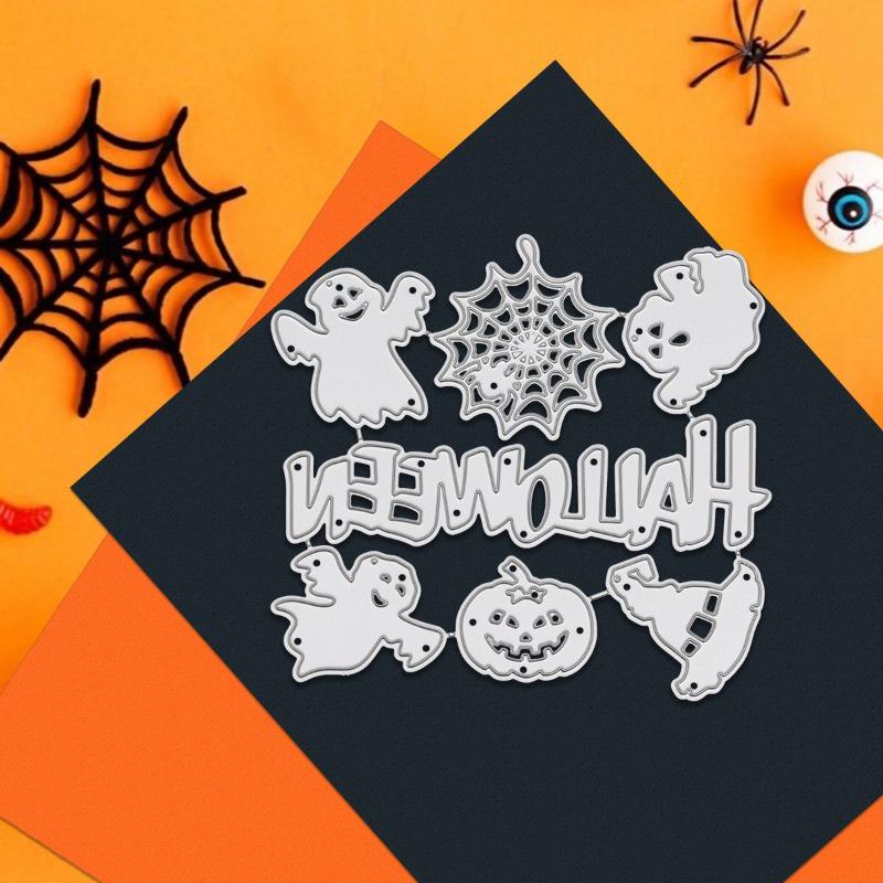 DIY Halloween Duch i Dynia Dekoracje Imprezowe Wykrojniki Ze Stali Węglowej z Foremką Na Nóż Z Kreskówek