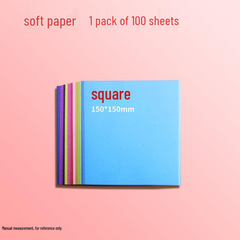 Free Shipping Colored Cardstock: 10 Colors, Thick A4 Origami Paper for Kindergarten Crafts and Student Projects.
