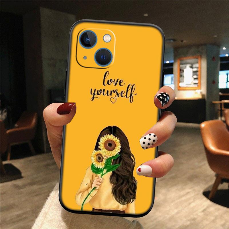 IK27 Fashion Girl Coffee Book Case for Samsung A11 A12 A13 A15 A52S A53 A55 A56 A70 A71 A72 A73 F06 F16 F56 S10 Plus S10e