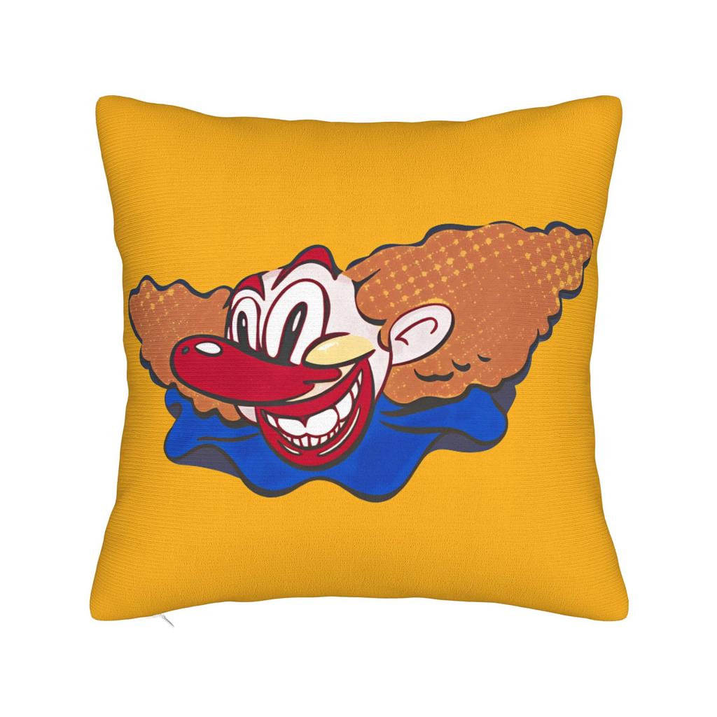 Funny Clowns B-Bozoeds Pillowcases Vintage Pillow Case For Living Room Bed Chair Design Pillow Cover