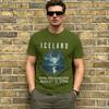 Iceland Total Solar Eclipse August 2026 Cotton T Shirt Man Summer Streetwear T Shirts Crewneck Harajuku T Shirt Plus Size Tops