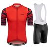 Outdoor Cycling Suit Men's Cycling Clothing Summer Bicycles Jersey Sets Mountain Bike Bib Shorts Motocross Triathlon Maillot Shirts Ciclismo