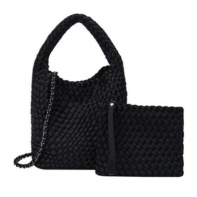 Hochwertige handgefertigte Mutter-Tochter-Tasche: Vielseitige, Modische Gewebte Umhängetasche
