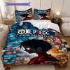 Monkey D. Luffy Soft Comfortable Duvet Cover, Children's Bedding Set Gift, Various Sizes Available LXR158