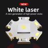 2024 New White Laser Flashlight Built-in Battery Rechargeable Torch Waterproof Outdoor Light Camping Lantern