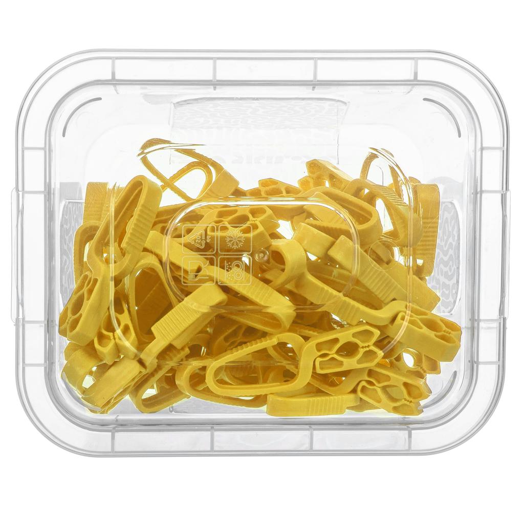 KADAX Laundry Pegs Clothes Pegs Underwear Pegs Washing Frogs 50 Pcs + Container