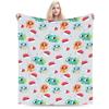 Cartoon Pokemon  Blanket Quality Soft Warm  Bedding Throws Winter Boy Girl Living Room Funny Bedspread