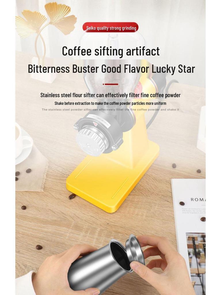 Elektrische Kaffeebohnen- und Kaffeepulver-Mühle für den Haushalts-Filterkaffee