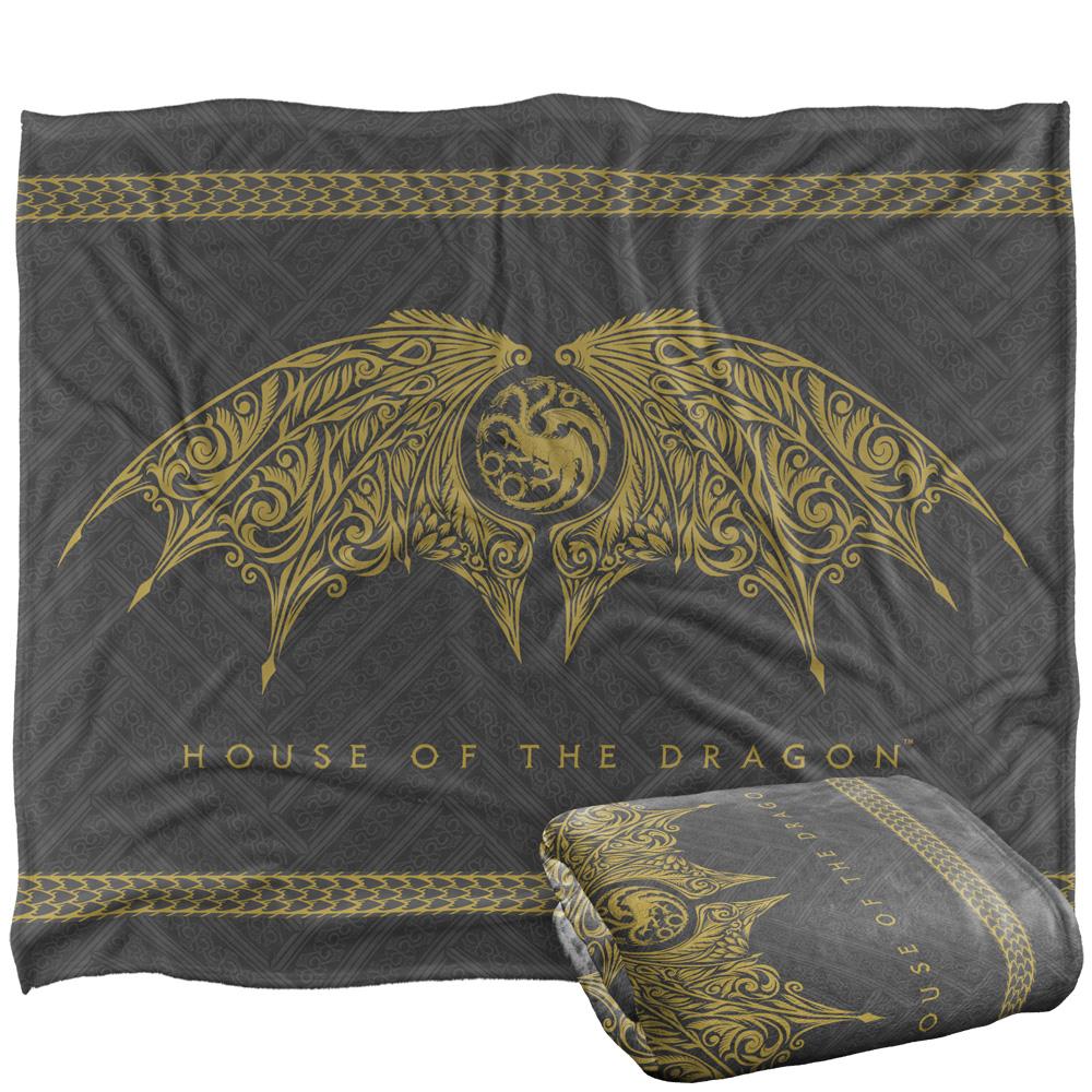 House Of The Dragon Crest Blanket