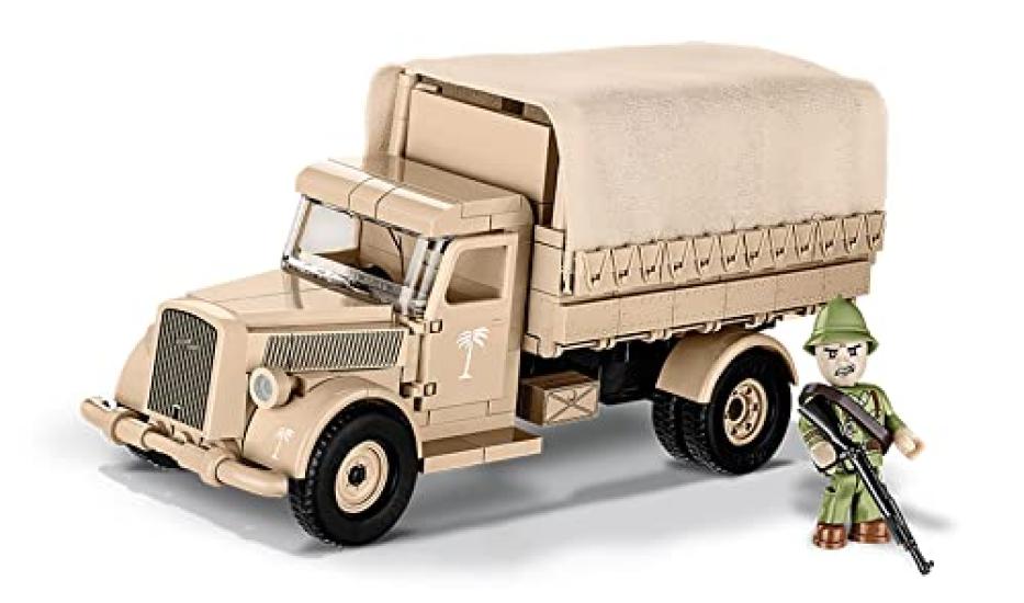 Cobi Historical Collection #2254 Opel Blitz 3t Truck 3600 (WWII German Army) 135 Scale [Military Block-COBI Japan Authorized Sole Agent]