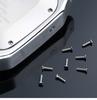 For Cartier Santos 100 Solid Stainless Steel Screw Men Women Watch Screw Sandoz Face Cover Bottom Cover Screw Metal Accessories