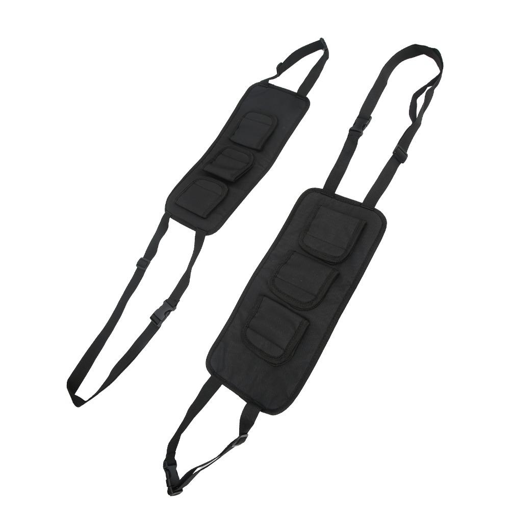2PCS Adjustable Straps Car Fishing Rod Holder Oxford Cloth Fishing Rod Holder For Car, SUV