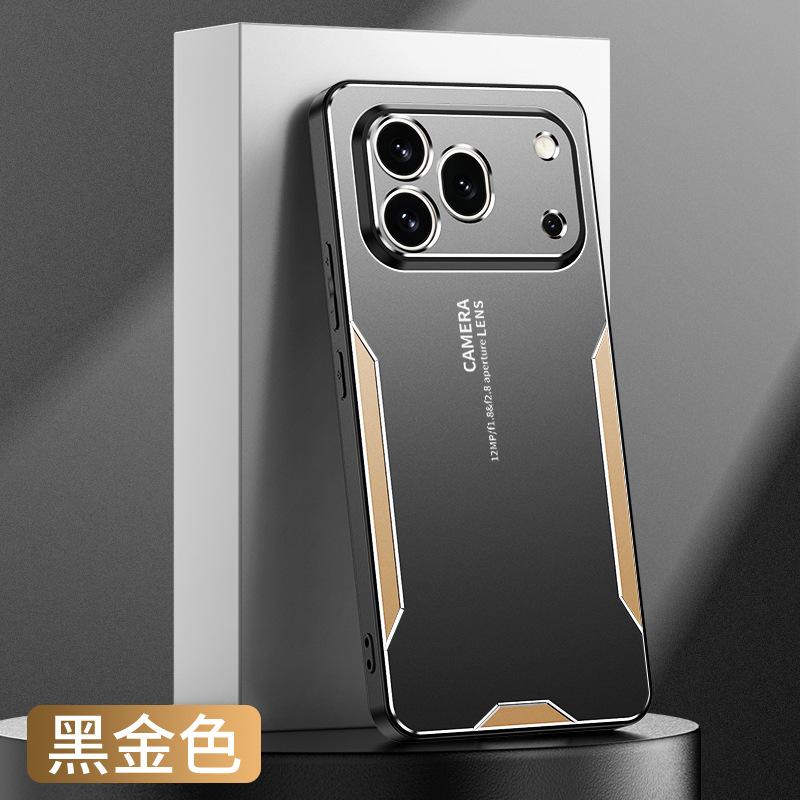 Applicable to Huawei Honor 600Pro triangular blade mobile phone case Metal Honor 500 anti-drop Honor 400 protective case