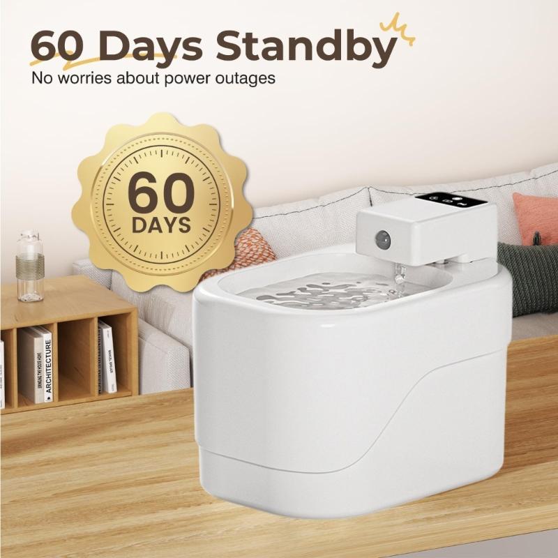 Cats Water Fountains Dogs Water Dispenser Big Capacity Super Mute Automatic Low Noise Waterer
