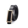Rectangle Buckle Genuine Leather Belts Elegant Waist Belt Waistband Dress Belt  Female