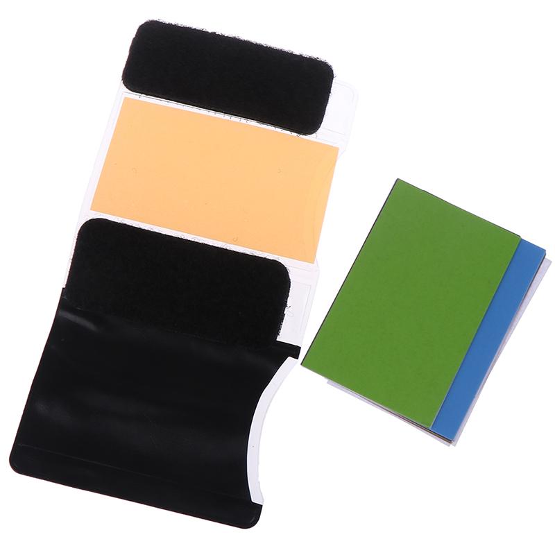 12Pc Color Card For Strobist Flash Gel Filter Color Balance & Diffuser Lighting