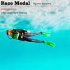 1:64 Scale Resin Diving Miniature Underwater Adventure Model For Home Or Office Decoration Dioramas Layout Model Display