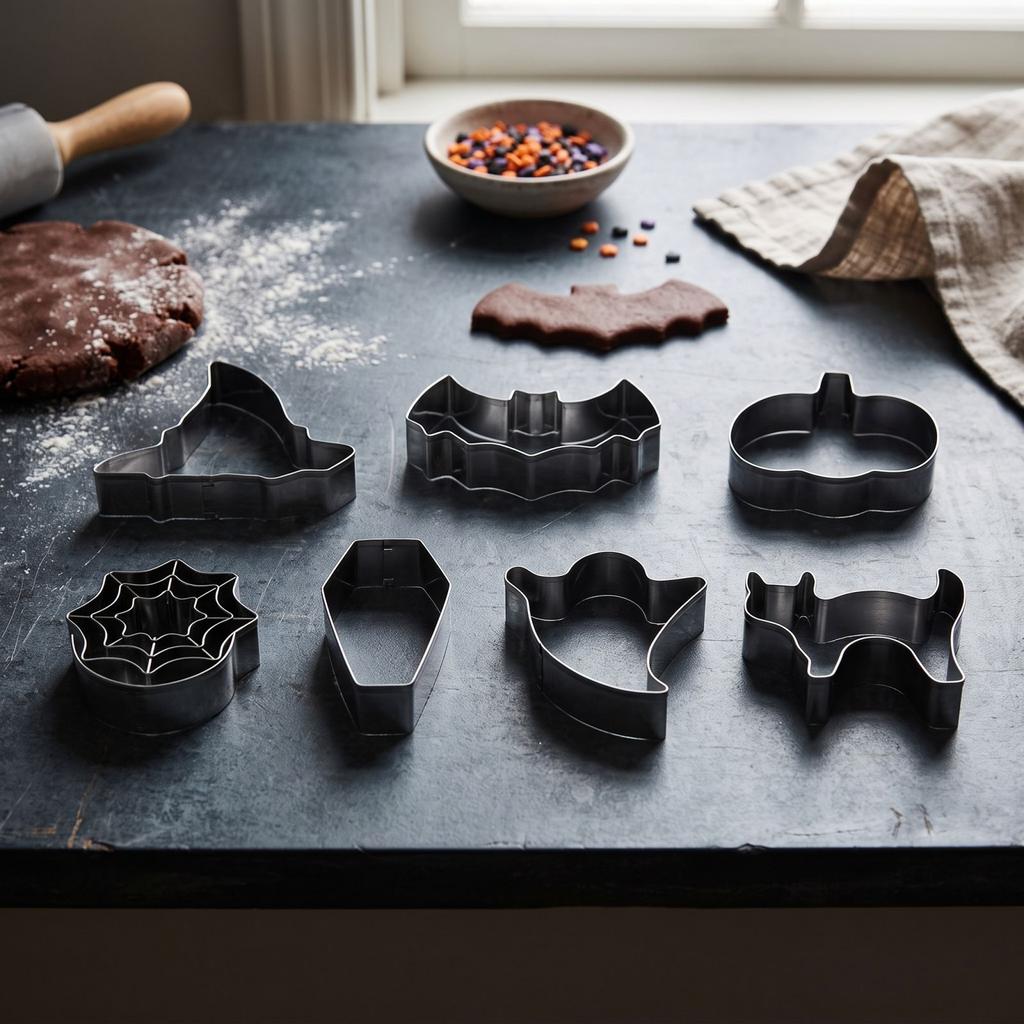 Stainless Halloween Cutter Molds for Baking and Party Treats