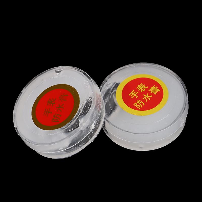 

2 шт. силиконовая смазка водонепроницаемый крем для часов средство для восстановления ухода за задней крышкой часов смазка бытовые инструменты для ремонта часов