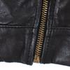 ARMANI EXCHANGE leather jacket S black Women Used