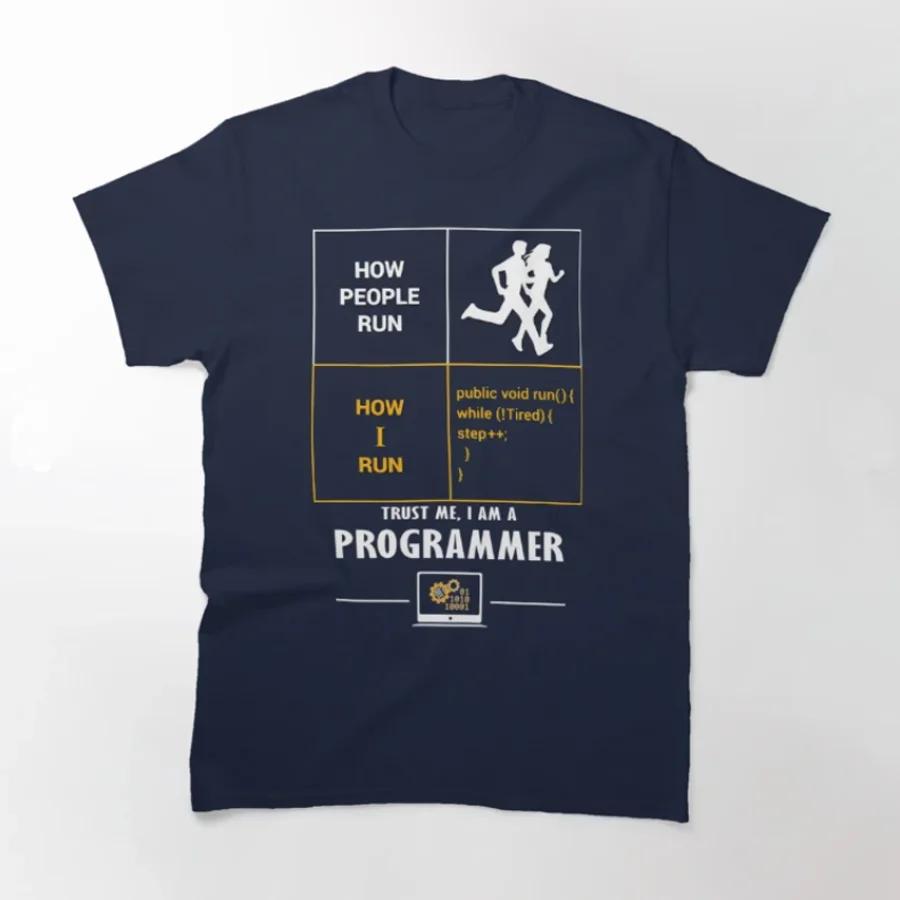 Funny Trust Me I Am A Programmer TShirt 100 Cotton ONeck Summer Short Sleeve Casual Mens Tshirt Size S3XL