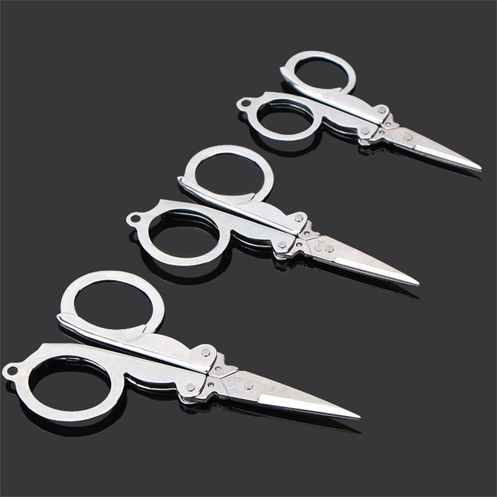 Foldable Handmade Crafts Mini Pocket Small Scissors Folding Scissors Fishing Scissors Embroidery