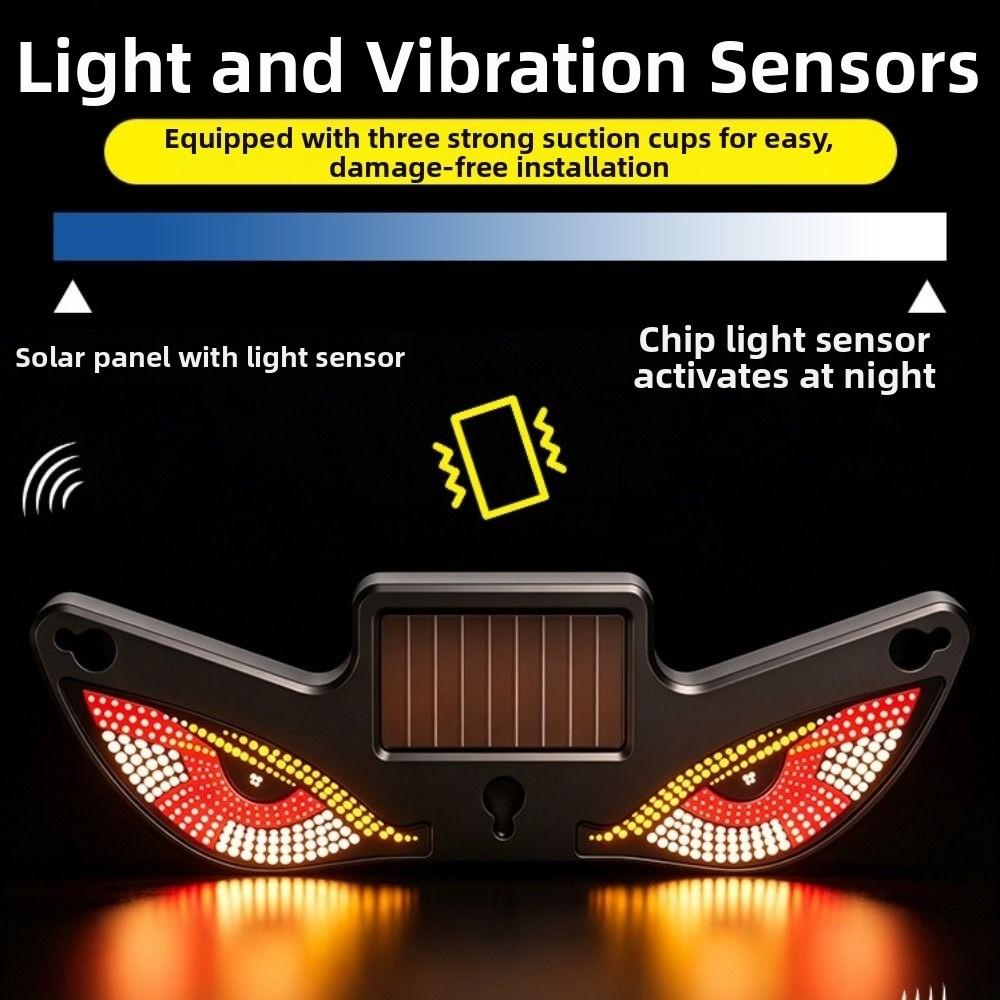 Cool Car Demon Eye Light 5 Modes Car Atmosphere Light Vehicle Signal Lights  Auto Decoration