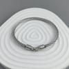 Neuer Knopfhaken aus Stahldraht, Vergoldetes Edelstahl-Armband 18K, Hochwertiges Wasserdichtes Partnerarmband, Geschenk für die Ehefrau
