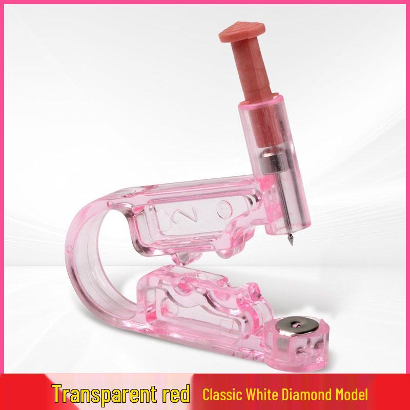 Disposable Sterile Anti-Allergic Ear Piercing Kit with Needle and Stud Gun