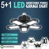 5+1 LED Adjustable Panel Garage Light/adjustable Panel Parking light/LED Garage Light/5+1 LED/E27/daylight 6500K